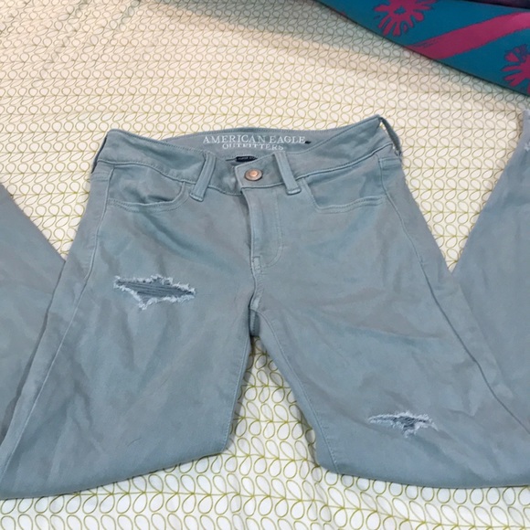 Never worn Ripped Jeggings - Picture 1 of 6